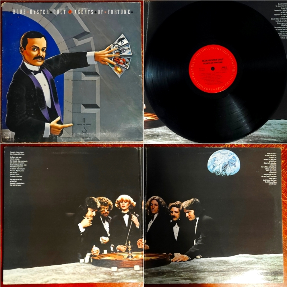 Blue Oyster Cult Agents of Fortune Columbia Records Vintage Vinyl Album